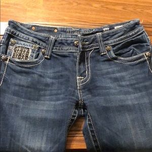 Perfect condition. Miss me jeans